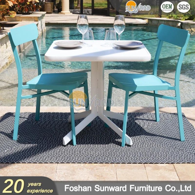 Outdoor Furniture Waterproof and Anti-Ultraviolet Modern Style Garden Hotel Balcony Furniture