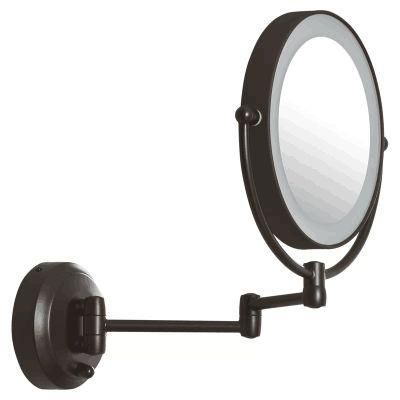 Wall Mounted LED Light Magnifying Mirror 3X 5X Hotel Bathroom Make up Mirrors