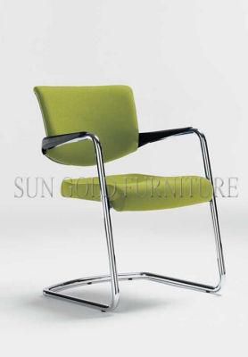Modern High Quality Green Steel Frame Office Meeting Chair (SZ-OC126)