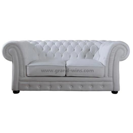 Modern Custom Solid Wood Knockdown Leisure Velvet Chesterfield Sofa 2 Seater