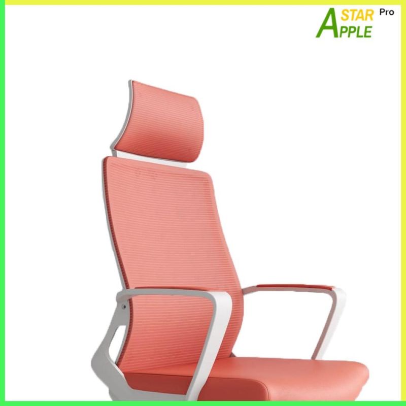 Super Comfortable Molded Foam Seat as-C2121wh Mesh Chair with Headrest