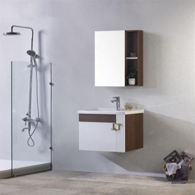 Marble Ceramic Washstand Washbasin Modern Bathroom Vanity Cabinets PVC Bathroom Vanity Cabinet