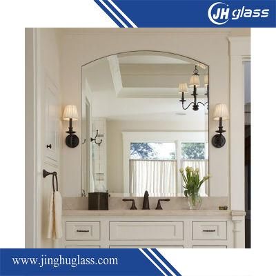 3mm Decorative Bathroom S Shape Wave Mirror with Hangers