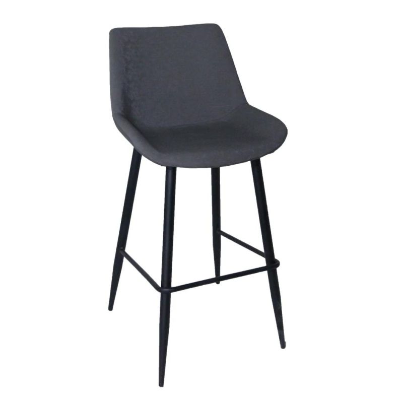 Modern High Quality Commercial Furniture PU Leather Bar Stools/Barstool/High Bar Chair