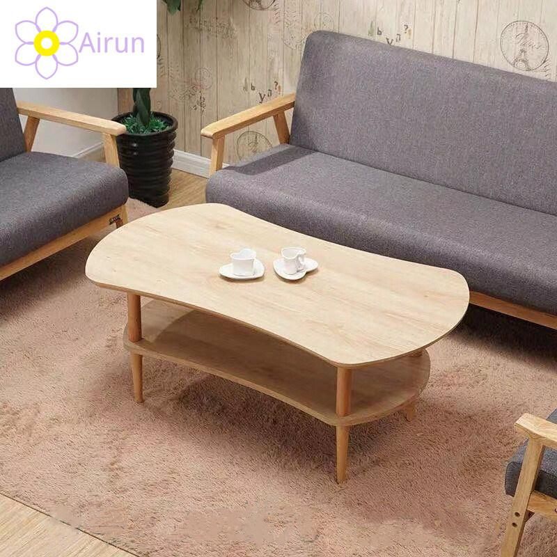 Customizable Living Room Furniture Modern Tea Table Coffee Wood Table Top Coffee Table