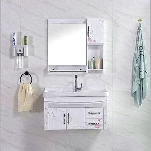 Contracted and Modern Style Printing PVC Bathroom Cabinet