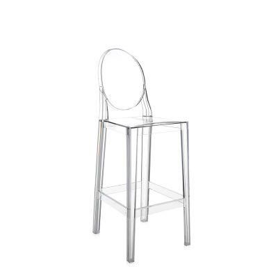 Wholesale Modern Party Resin Bar Stool High Chair Transparent Acrylic Chair Kartell Bar &amp; Counter Stool