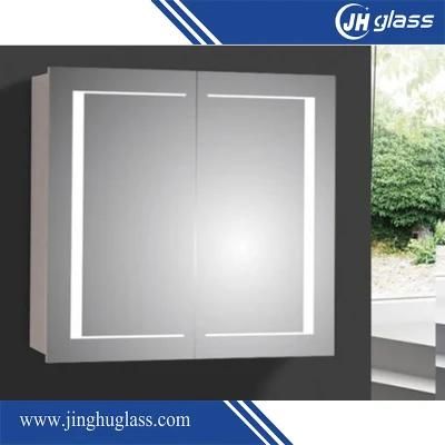 Bathroom Vanity Cabinet with LED Mirror for Hotel