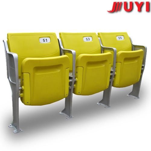 Manufacturer Blm-4151 Factory Wholesale Used Stadium Seats Plastic Seats for Stadium China Stadium Seat Folding Arena Stadium Seat with Bracket