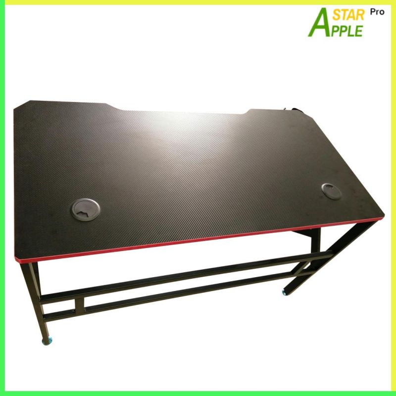 Folding Modern Outdoor Computer Parts Game China Wholesale Market Plastic Steel Reception Front Desk Executive Manicure Gaming Study Center Laptop Office Table