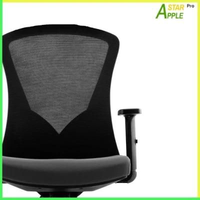 Interesting Backrest Design Ergonomic Boss Plastic Chair with Adjustable Armrest