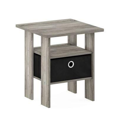 Table with Bin Drawer Nightstand Bedroom