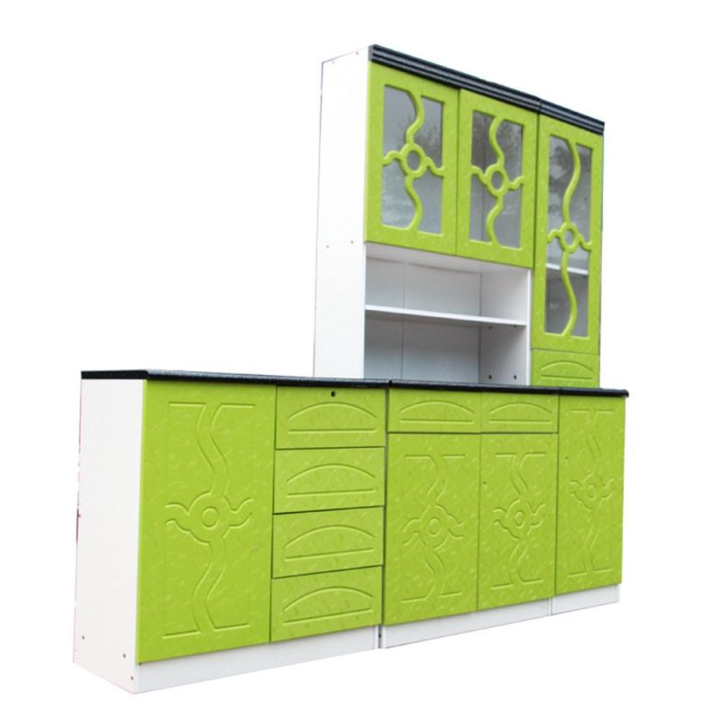 Modern Wholesale Kitchen Cabinets with Metal Slider Drawer