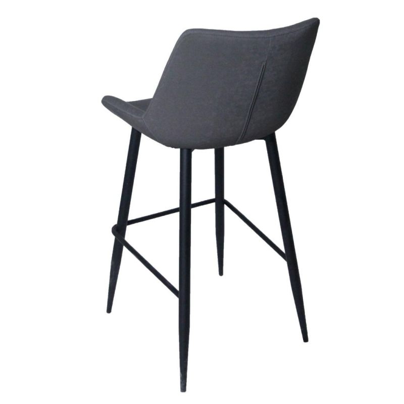 Hot Selling Modern Bar Stool Comfortable Metal Legs Chair