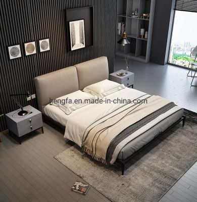 Modern Kids Furniture Hardware Iron Legs Bedroom Double Bed