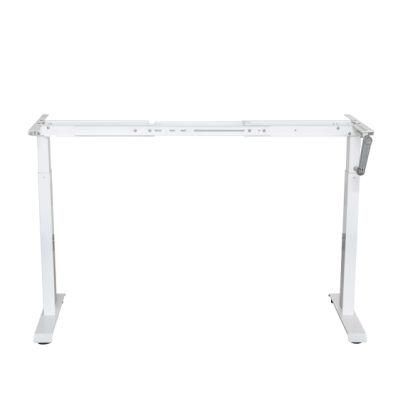 Crank Table Height Adjustable Desk Hand-Crank Sit Stand Desk Lifting Modern Office Desk