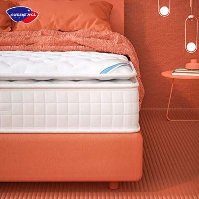 Import Wholesale Double Bed Mattresses for Home Furniture in a Box Quality Queen King Size Spring Latex Gel Memory Foam Mattress