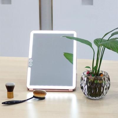 Super Slim Foldable LED Products LED Makeup Mirror for Easy Carry