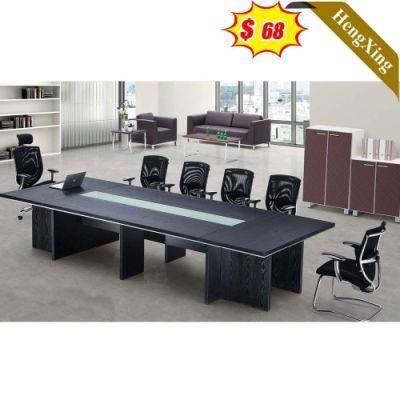 Modern Office Meeting Room Smart Table Office Boardroom Desk Executive Conference Table 8 Seats Meeting Table