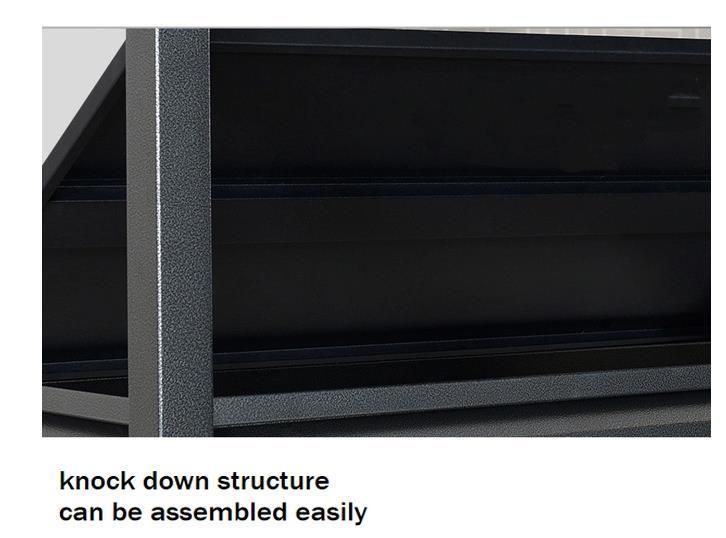 4 Layers Steel Goods Rack Display Shelf