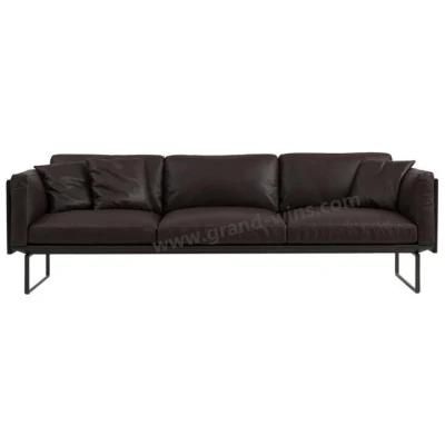Metal Frame Lounge Sectional Lounge Modern Sofa Set
