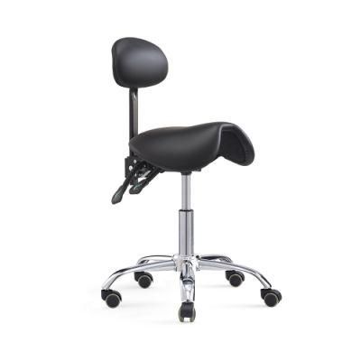 Ergonomic Sit Stand Drafting Workstation Office Saddle Chair