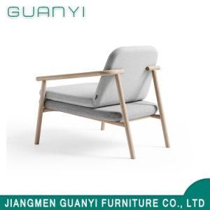 2019 Modern Wooden Hotel Armchair Leisure Sofa Chair