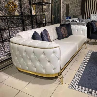 Luxury Comfortable Velvet Fabric Modular Modern Living Room Sofa Set Design Furniture