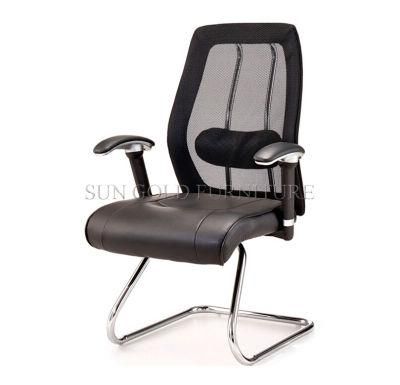Hot Sale Modern Cheap Leather Mesh Visitor Meeting Chair (SZ-OC197)