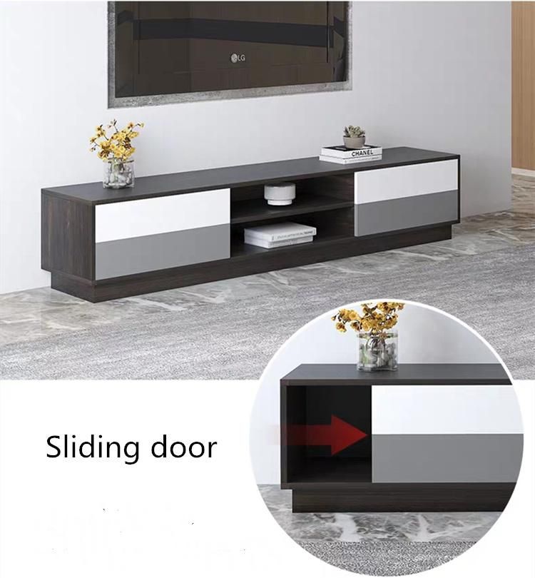 Factory Modern House Living Room Furniture TV Stand Cabinet Side Center Coffee Table Set