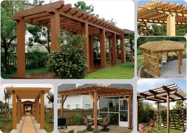 Modern Design Customized Size Sun Shading Pergola for Garden Backyard Garden Gazebo