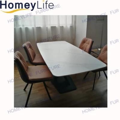 Comfortable Design Modern Dining Chair PU Cushion Chair