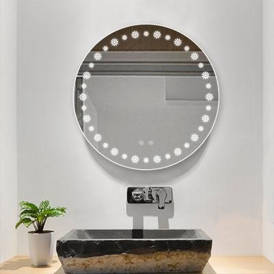 Round Vanity LED Backlight Bath Mirror Anti-Fog