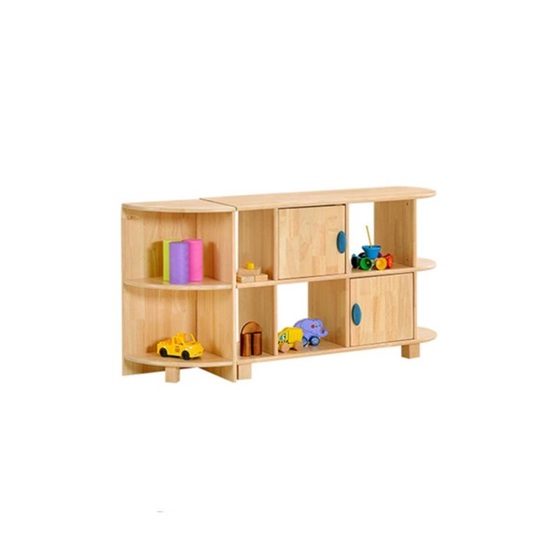 Playroom Furniture Kids Toy Storage Cabinet, Preschool and Kindergarten Child Bookshelf and Bookcase, Wooden Display Cabinet, Living Room Wardrobe Cabinet.