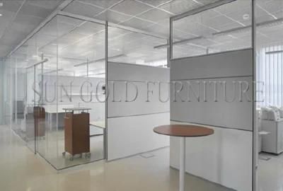 Modern Divide Operable Space Partition Walls in Glass for Interior (SZ-WS683)