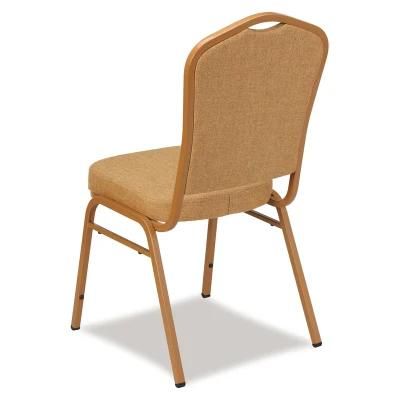 Top Furniture Factory Metal Single Hotel Furniture Banquet Chair