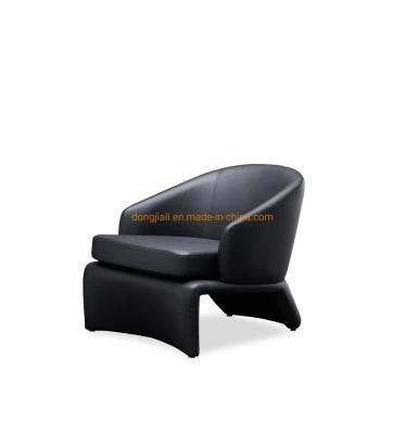 New Creative Modern Design Hotel Hall Livng Room Microfiber Leisure Chair High Quality