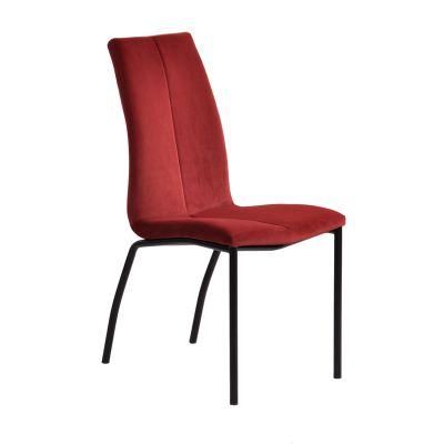 Luxury Color Optional Dining Room Furniture Modern Velvet Seat Dining Chair