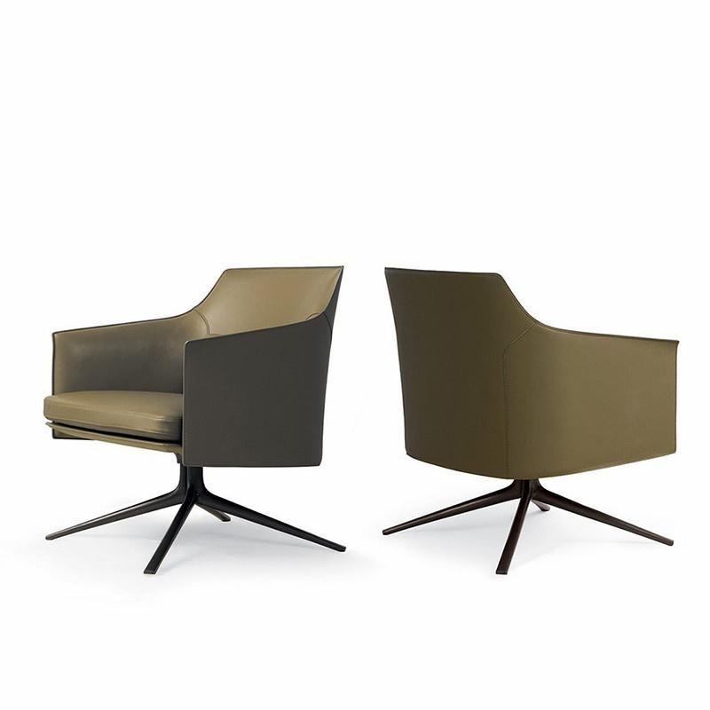 Modern Living Room Leisure High Density Sponge Fabric Chair Relaxed Comfortable Upholstered Single Sofa Chair