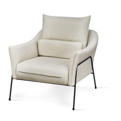 Modern Furniture Single Living Room Fabric Black Velvet Sofa Chair for Lounge