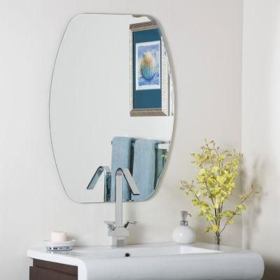 Sanitary Ware New Products Frameless Wall Mounted Decorative Bathroom Furniture Home Decor Wall Mirror