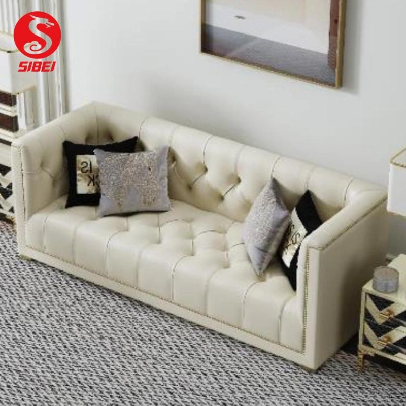 Wholesale Modern Style Wooden Furniture Home Living Room Fabric Sofa