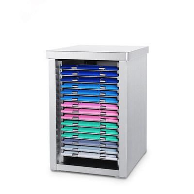 Stainless Steel Medical Record Cart Archive Medical Record Cabinet