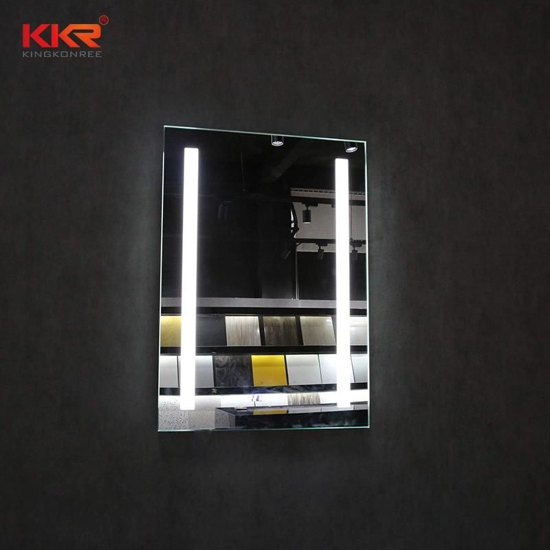 Fast Delivery Wall Mounted LED Bathroom Glass Makeup Mirror
