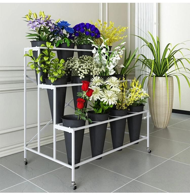 Modern Design Metal Flower Plant Pot Stand Display Rack