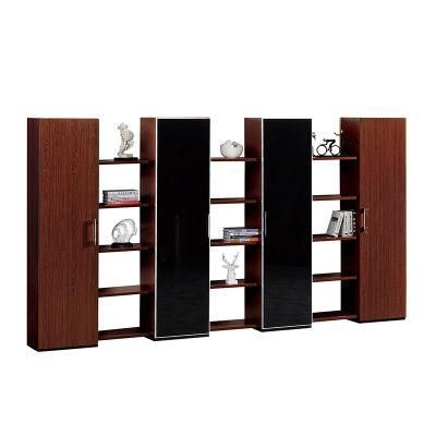 Modern Office Furniture Wooden Cheap Cupboard Filing Cabinet Display Rack