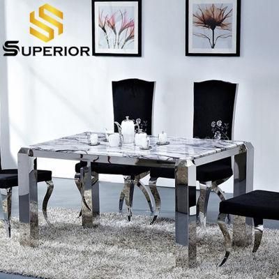 Scandinavian Home Restaurant Furniture Set Dining Tables and Chairs