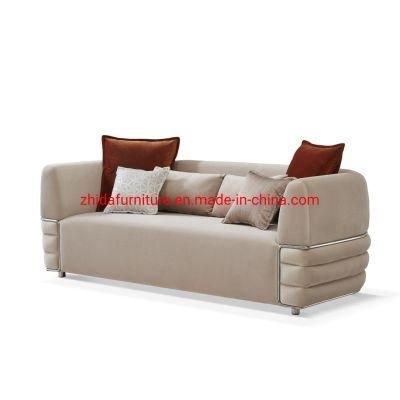 Zhida Home Furniture Middle East Luxury Style Villa Living Room Sofa Set Hotel Reception Lobby Fabric Sofa Couch