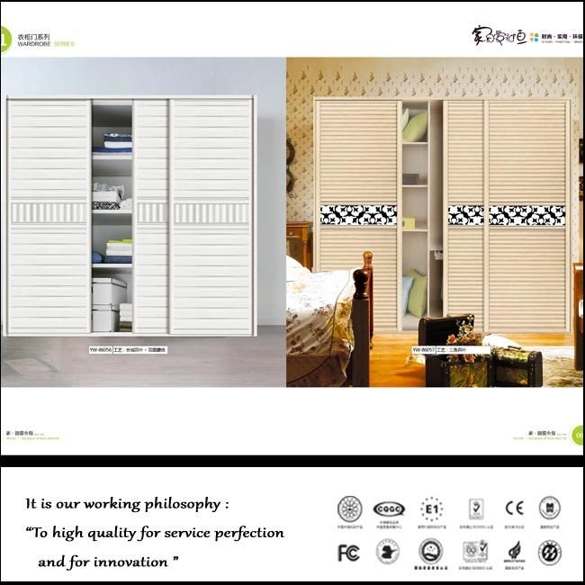 Zhihua PU Leather Sliding Door Bedroom Furniture