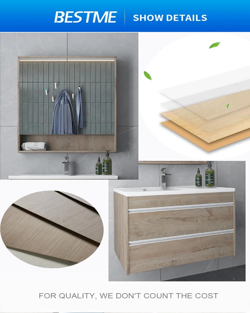 Ceramic Single Basin Bathroom Cabinet Furniture by-X7113-3